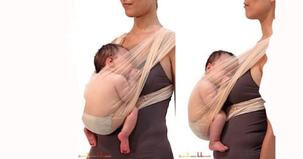 Hordozási hiba. Így kerüld el. Ez a helyes tartás.