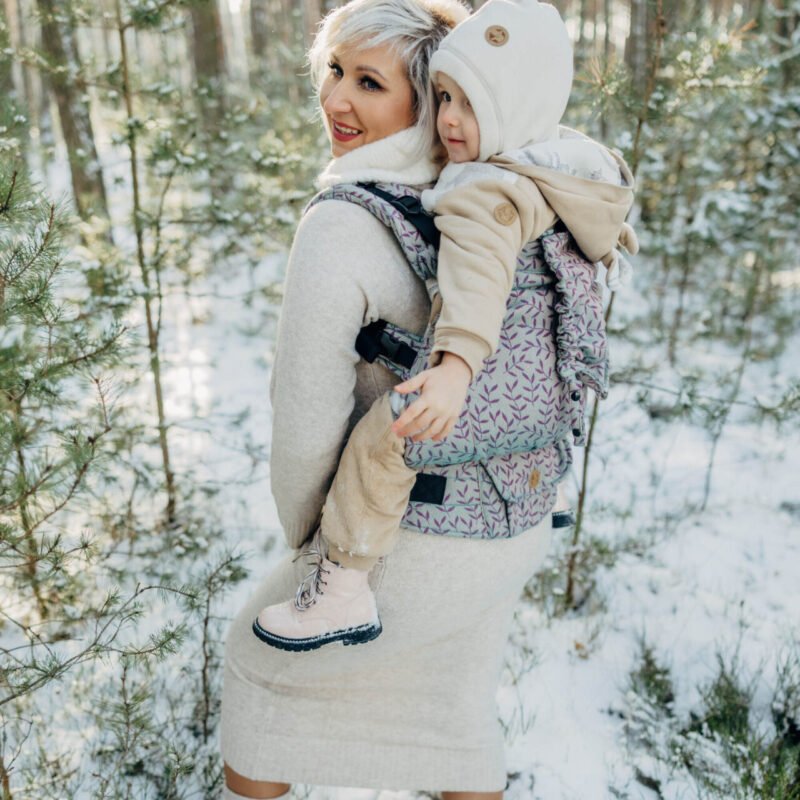 LennyPreschool Carrier, Preschool Size, jacquard weave (100% cotton) - ENCHANTED NOOK - SPELL